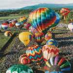 Balloon festivals are colorful