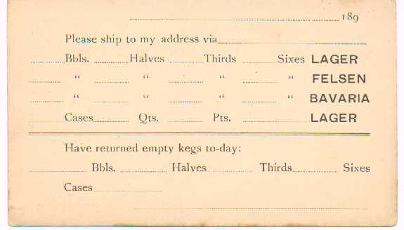 back of post card